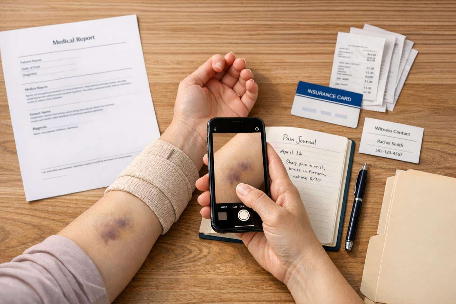 How to Document Injuries for Legal Claims
